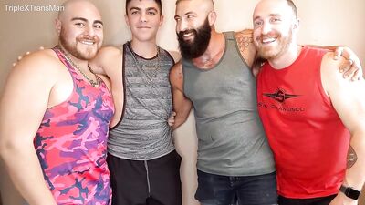 Getting Tagteamed By My Friends - gay porn video