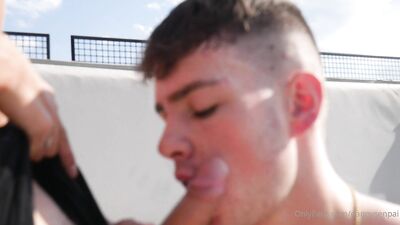 Fans - Danny Senpai - Hot tub fun with Trent Benz - gay porn video