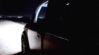 Cruised Outdoors for a Roadside Fuck by Big Dicked Muscle Strang - gay porn video