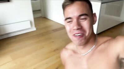 Hot flip fuck session with Ricky Hard, Oliver Hunt and Leander - gay porn video