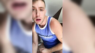 OnlyFans - OnlyXXXGuys - Just another intense jo session and cum shot  We love @zaddyproblems