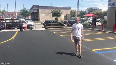 Fans - Cory & Jared Overseeing Parking Lot Resurface At The Big C Businesses - gay porn video