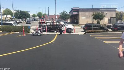 Fans - Cory & Jared Overseeing Parking Lot Resurface At The Big C Businesses - gay porn video