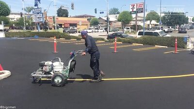 Fans - Cory & Jared Overseeing Parking Lot Resurface At The Big C Businesses - gay porn video