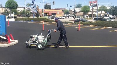 Fans - Cory & Jared Overseeing Parking Lot Resurface At The Big C Businesses - gay porn video