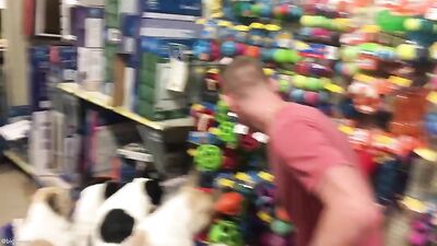 Fans - Petsmart Trip Video with Our 4 Dogs - gay porn video
