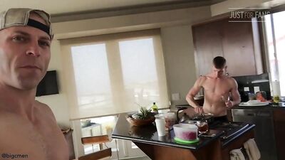 Fans -Cooking Some Lunch - gay porn video