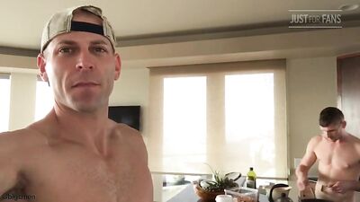 Fans -Cooking Some Lunch - gay porn video