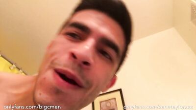 Fans - Zane Jerks Off & Cums To Big C Videos - gay porn video
