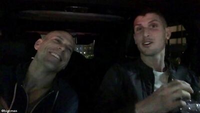 Fans -Picking up Jack Hunter from Airport - gay porn video