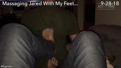 Fans - Clip of Me Rubbing Jared's Feet - gay porn video