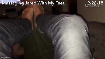 Fans - Clip of Me Rubbing Jared's Feet - gay porn video