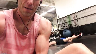 Fans - Crazy Day At The Gym - gay porn video