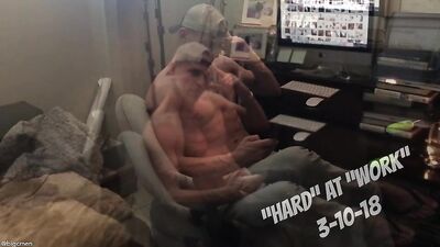 Fans -Hard at Work - gay porn video