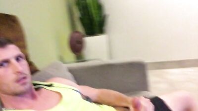 Fans - Jared Sneaks a Few Jerks at The Gym - gay porn video