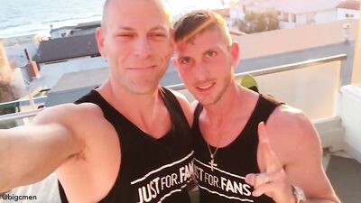 Fans - Twitter Promo we JUST did for Justfor.Fans gay porn video