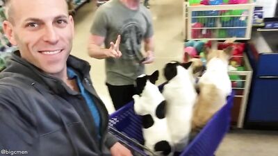 Fans -Our Petsmart Trip With The Pups - gay porn video