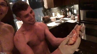 Fans - Jared and I sharing our Valentines Day Dinner with y'all - gay porn video