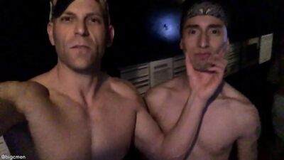 Fans - Big C Hits a New Sex Club - gay porn video