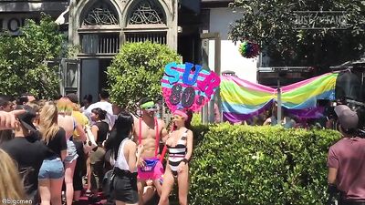 Fans - Join Us For Our Entire Day At Weho Pride 2018 - gay porn video