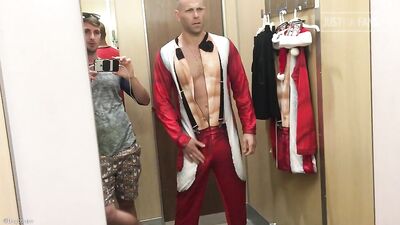 2018.11.15 - Jared & I in the Target Dressing Room