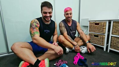 AussiesDoIt - Aksen and Kandy Pt1 - Underwear - gay porn video