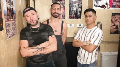 David Charlon gets pounded by Koldo Goran in the toilets of the Berlin Dark - gay porn video