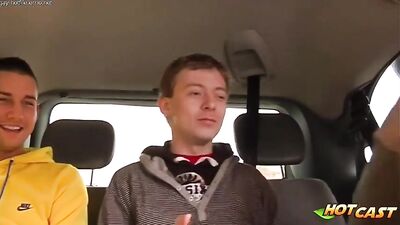 Leo Paris AJ Chambers - Shy but cock thirsty - gay porn video