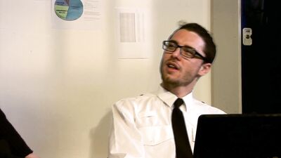 Bulldogxxx - AJ Alexander & Johny Cruz - Initiation of a bareback fucked officer - gay porn video