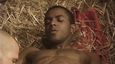 Thom Barron - Enjoying Black Beauty with Big Erection - gay porn video