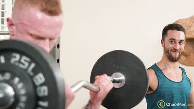 ChaosBrody Fox Adam Banks - Getting Physical After The Workout - gay porn video