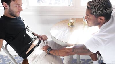 Zalthy Sanz - I fuck the muscular trans guy - gay porn video