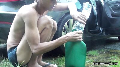 Fetishezzo - Watering horny hole - gay porn video