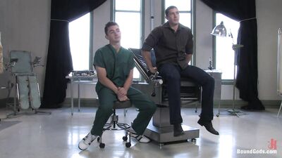 BoundGods - Van Darkholme TJ Young and Romario Faria - The Spanish Patient - gay porn video