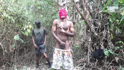 Heterosexual in the Field - gay porn video