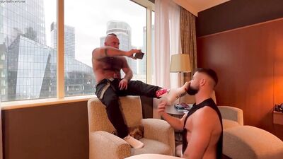 Warsaw fuckers sniff it - gay porn video