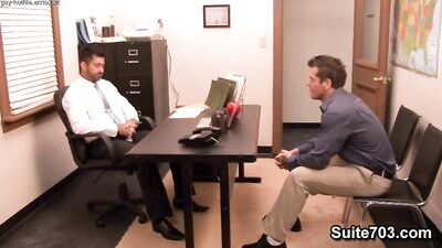 Men Hard At Work - Berke Banks Parker London - gay porn video