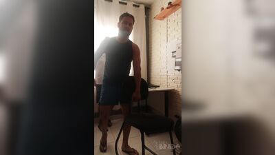I ate my neighbors ass INDIO BRABO - gay porn video