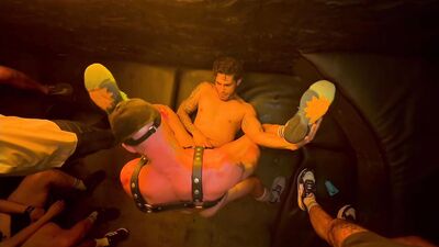 Sex in public GUILLAUME WAYNE - gay porn video