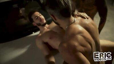 Lured into the parking garage - gay porn video