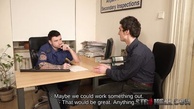 Ivan & Simon RAW - AIRPORT SECURITY - gay porn video
