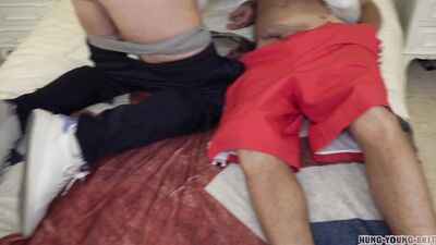 HungYoungBrit - Taylor Gets Ass Pounded First Time On Camera By German Monster Cock - gay porn video