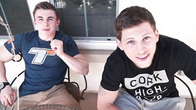 Randy Blue - Roman Todd Unloads His Cream Inside Jake Davis - gay porn video - gay porn video