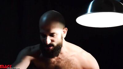 Billy Bouc - The bearded virile inspectors good dick - gay porn video