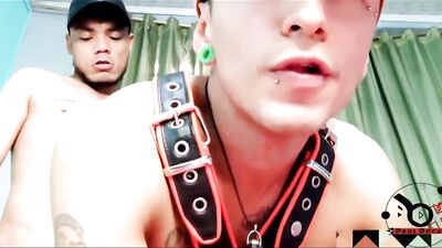 Su VergotaMe TeniaBien GanosoDisfrutandola Con Mi Culo Redondito - gay porn video