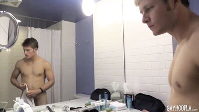 Brandon Parker - NEW Blonde Beach Boy - gay porn video