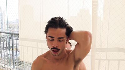 Enjoiyng Kallel Linhares top model body - gay porn video