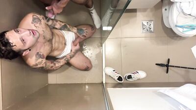 A Bath Of Cum And Piss Wet wild and absolutely filthy - gay porn video