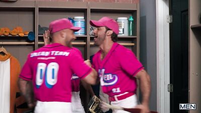 A League Of Their Bone - Dom King & River North - gay porn video