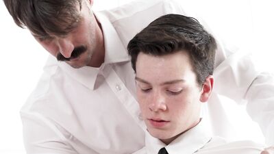 Atone Harder - Seb Leblan & Texas Twink - gay porn video
